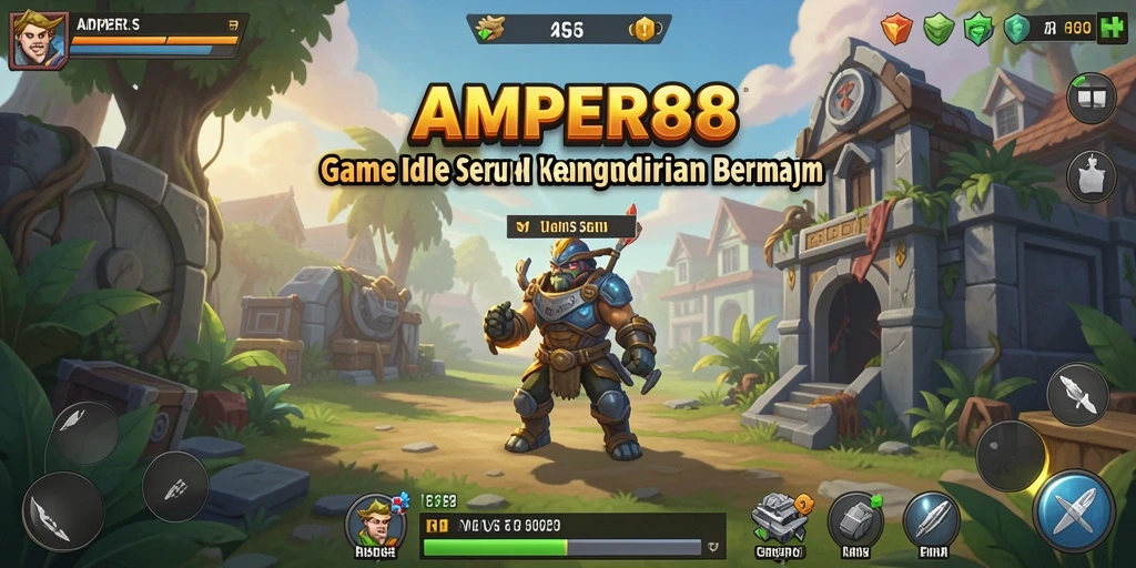 Tampilan gameplay menarik dari AMPER88 yang membuat Anda ingin terus bermain.