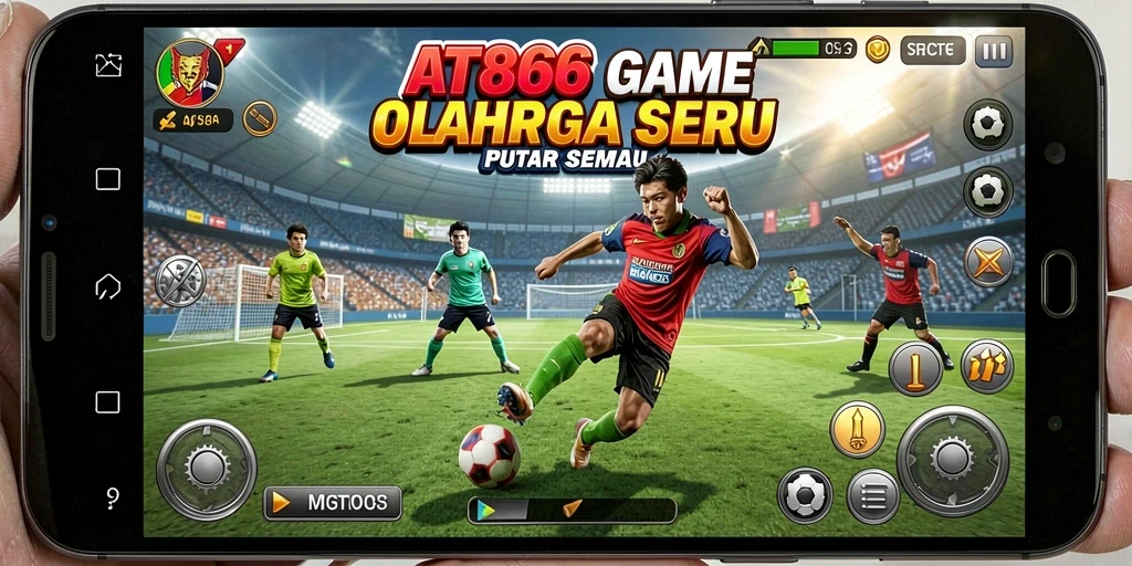Tampilan menarik dari gameplay AT866 yang seru dan kompetitif.