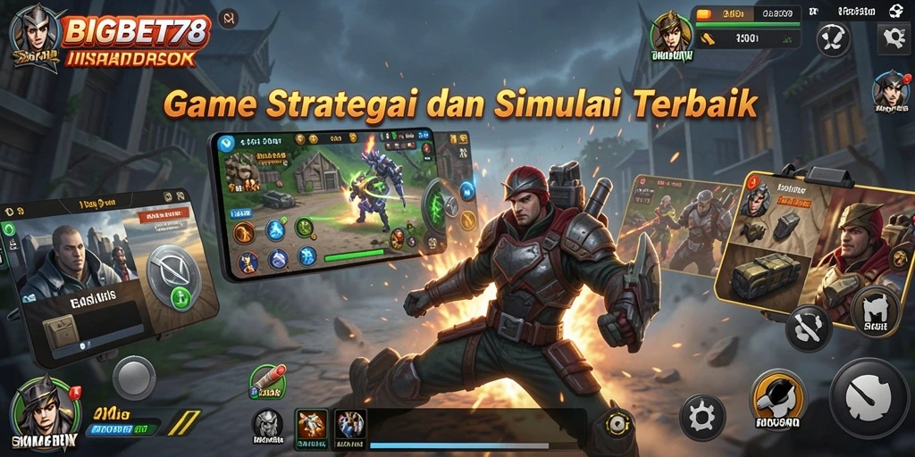 Screenshot gameplay yang menampilkan pertempuran strategis dan interaksi antar pemain.