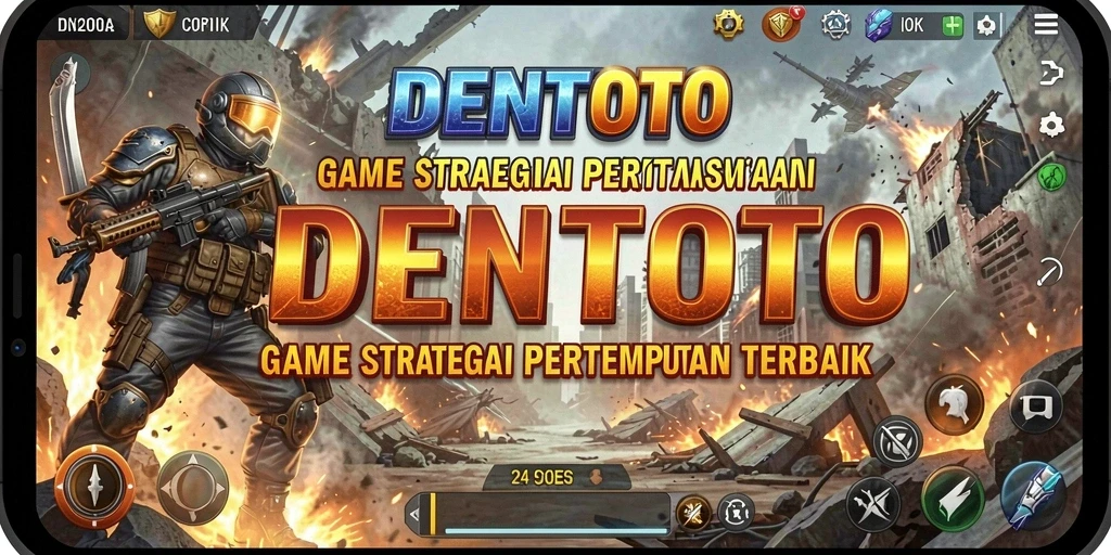 Tampilan dinamis dari pertempuran SLG dalam DENTOTO.
