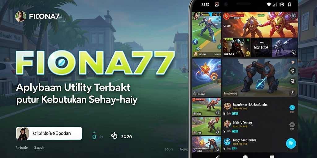 Tampilan antarmuka intuitif FIONA77 untuk manajemen tugas.
