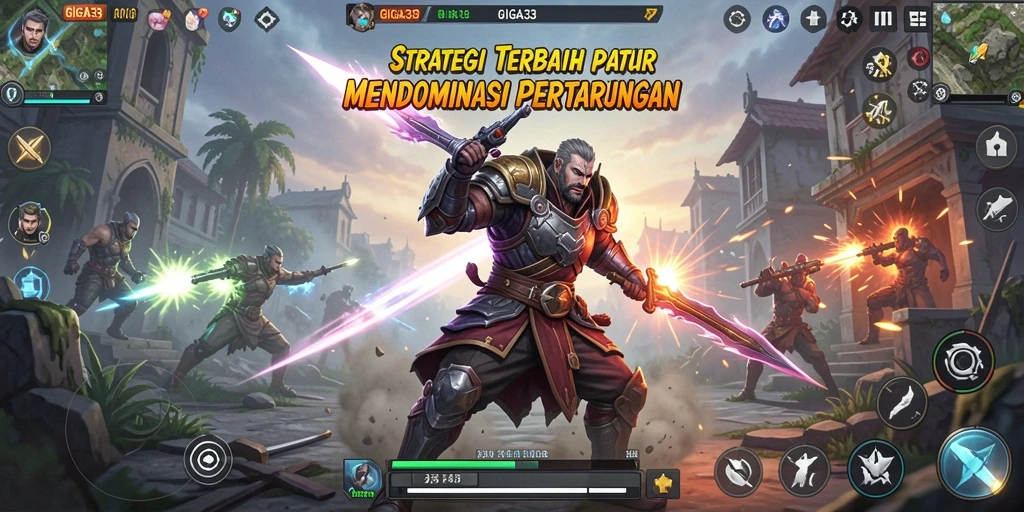 Tampilan gameplay menarik di GIGA33 dengan strategi yang mendalam.