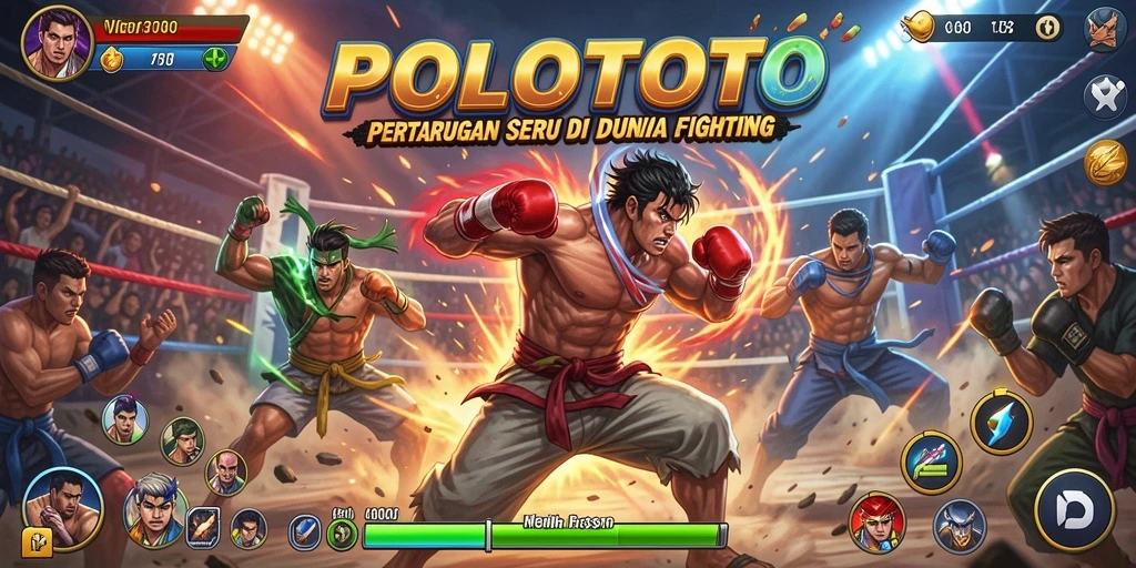 Gameplay seru dan mendebarkan di POLOTOTO.