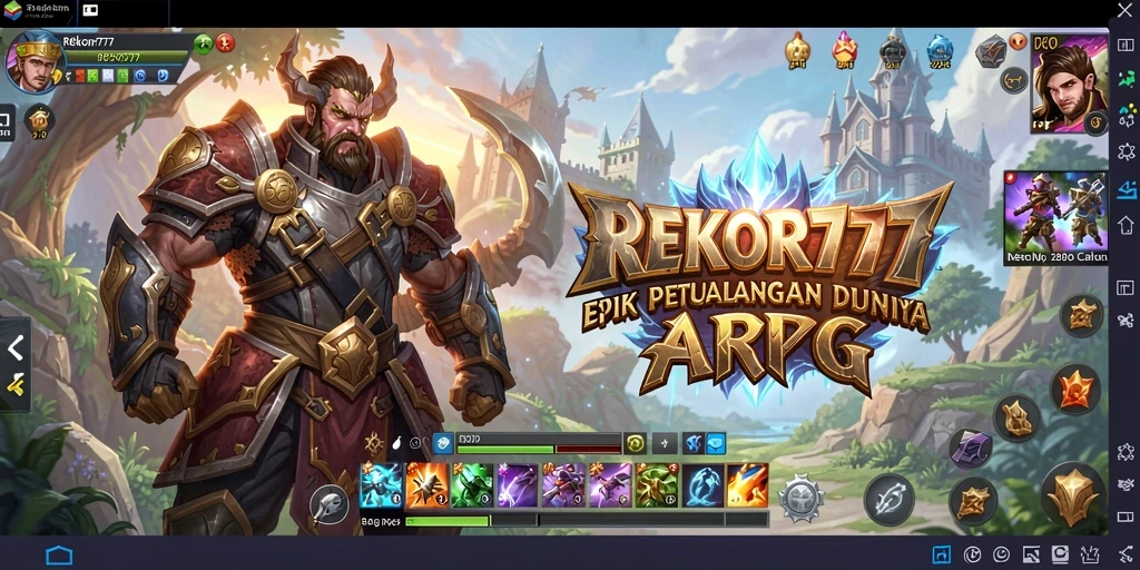 Tangkapan layar dari gameplay menegangkan di REKOR777.