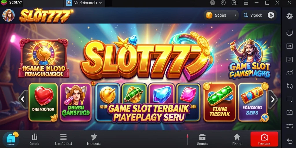 Screenshot SLOT777 menampilkan gameplay yang dinamis dan menarik.