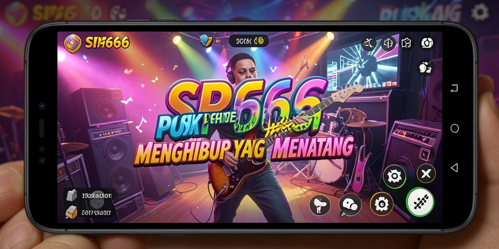 Tampilan gameplay SP666 yang menarik dan penuh warna.