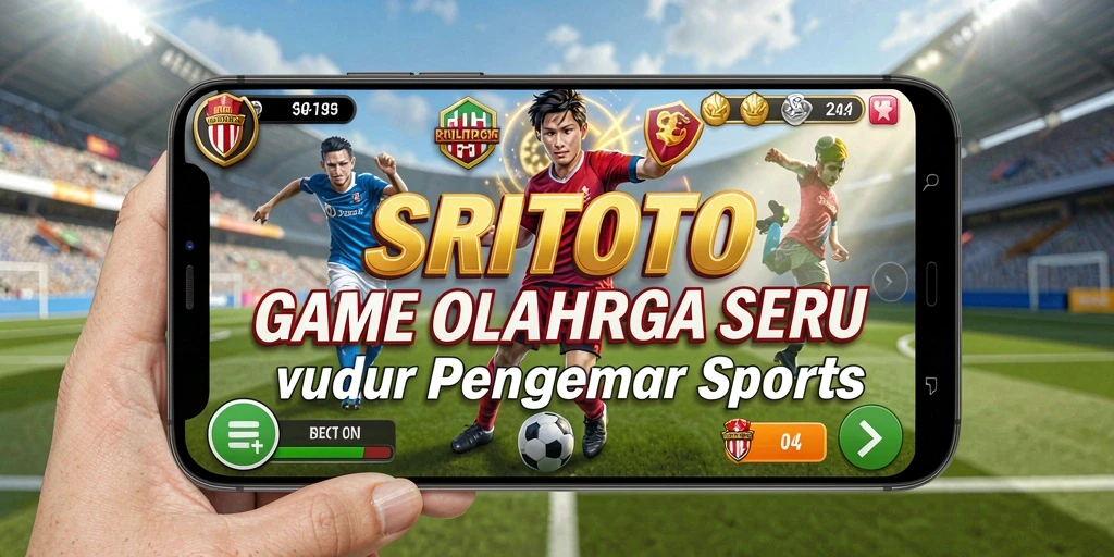 Tangkapan layar gameplay SRITOTO yang menunjukkan aksi olahraga seru dan intens.