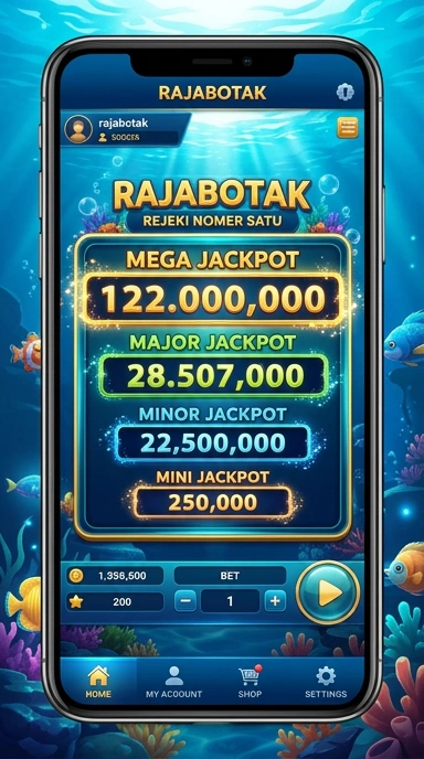 Screenshot aplikasi rajabotak dengan berbagai pilihan aplikasi.
