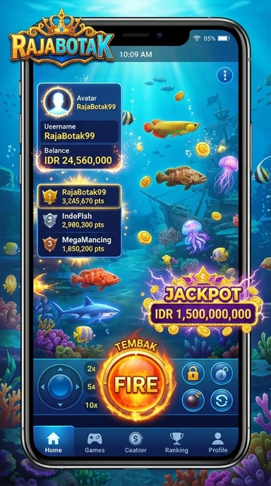 Proses unduh aplikasi yang sederhana di rajabotak.